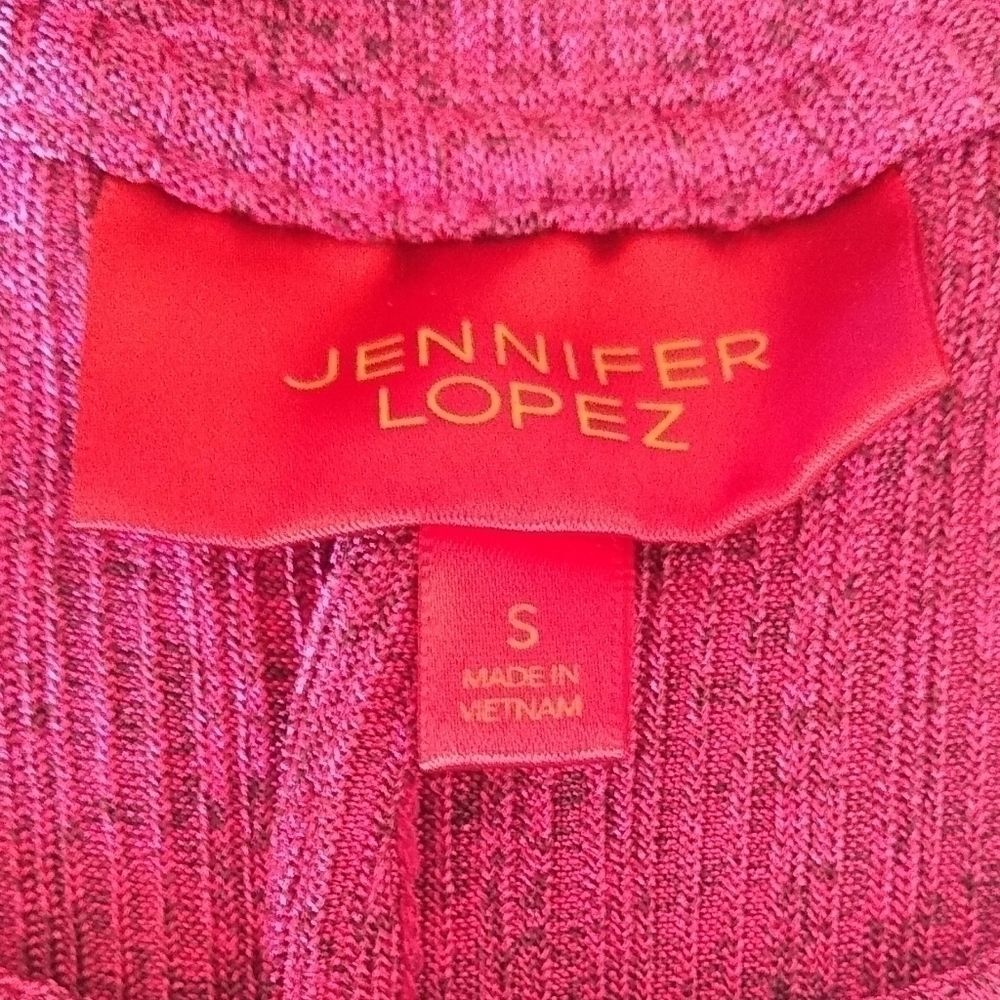 Jennifer Lopez Peek-a-boo Front Asymmetrical Top - Picture 5 of 7